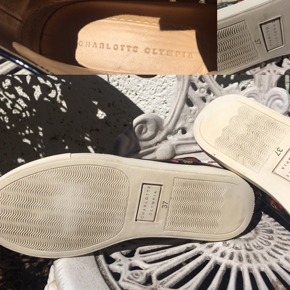 The CHARLOTTE OLYMPIA Jewel Canvas High Tops - Picture 6 of 8